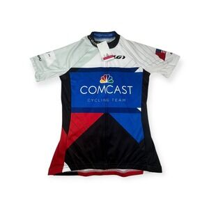 Louis Garneau Cycling Jersey Comcast Team USA Short Sleeve Womens Size‎ S